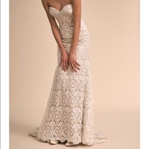 BHLDN Whispers & Echoes Lilac Gown NWT Size 8